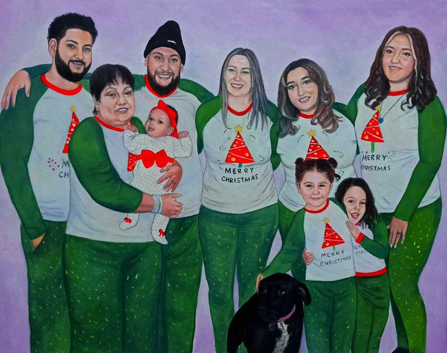 Custom Oil Portrait from Photo - Personalized Photo to Painting Service